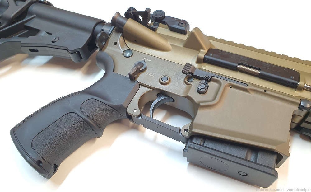 New FDE Pistol Grip for Haenel Clone Correct for CR223 BT-15-img-2