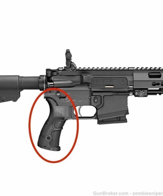 New FDE Pistol Grip for Haenel Clone Correct for CR223 BT-15-img-1