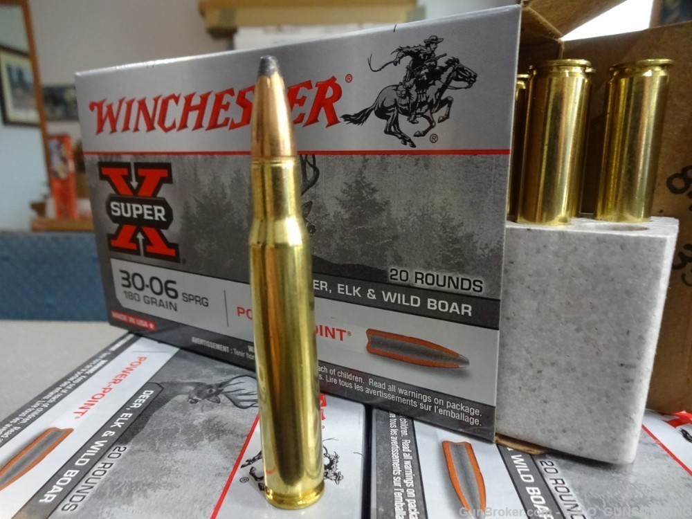 Winchester Super X 30-06 Springfield 180 gr 2700 fps Power-Point  X30064   -img-4