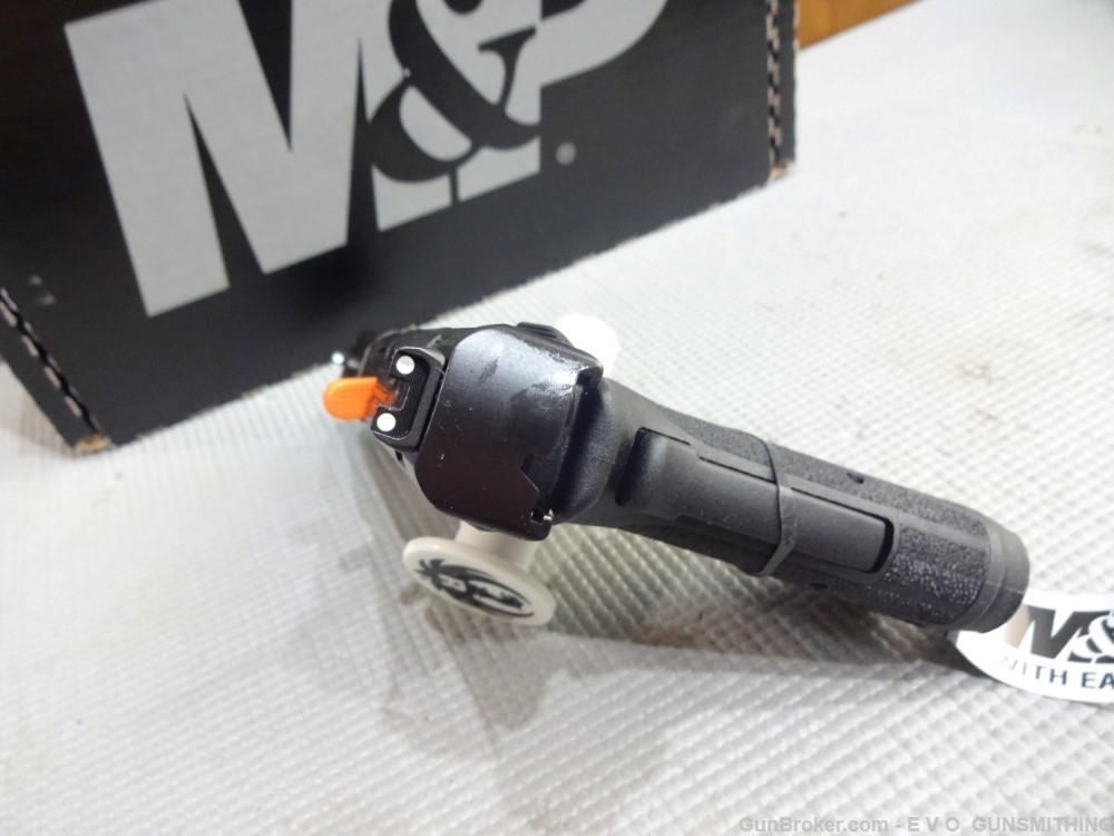 Smith & Wesson 12436 M&P Shield EZ M2.0 Compact Slim 9mm Luger 8+1 3.67" Bl-img-4