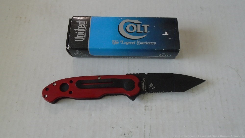 NIB Fire Fighter Colt Folding Knife CT50-FFS German Made Impossible to Find-img-4