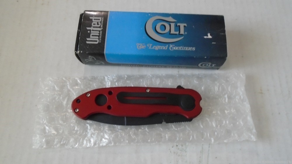NIB Fire Fighter Colt Folding Knife CT50-FFS German Made Impossible to Find-img-25