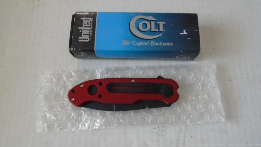 NIB Fire Fighter Colt Folding Knife CT50-FFS German Made Impossible to Find-img-10