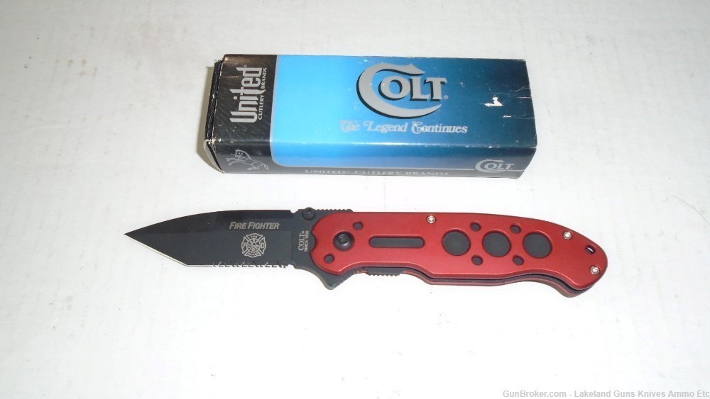 NIB Fire Fighter Colt Folding Knife CT50-FFS German Made Impossible to Find-img-19