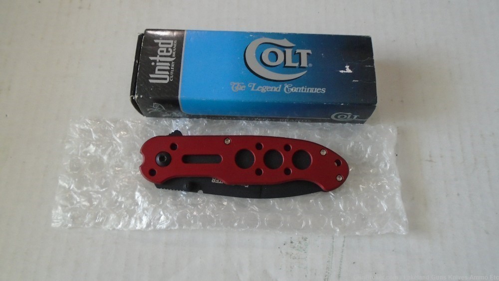 NIB Fire Fighter Colt Folding Knife CT50-FFS German Made Impossible to Find-img-7
