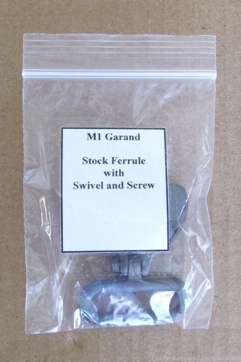M1 Garand Stock Ferrule w/Swivel and Screw-img-0