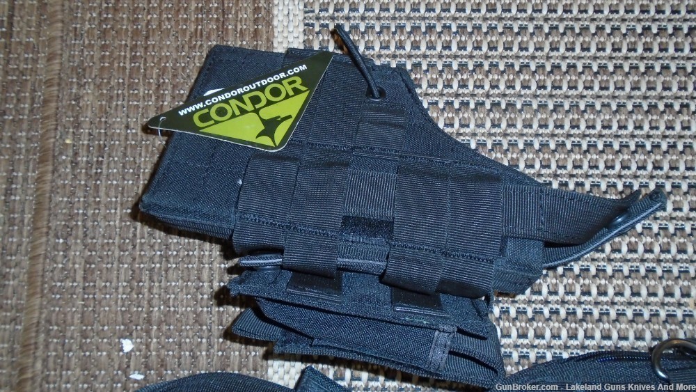 New Condor Black Beretta Holster & Roma Leathers Black 28" Shotgun Case!-img-5