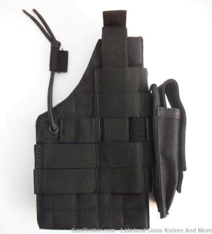 New Condor Black Beretta Holster & Roma Leathers Black 28" Shotgun Case!-img-8