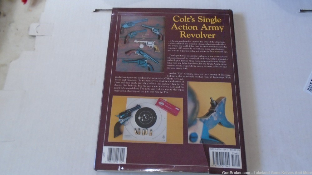 Colt's Single Action Army Revolver The Legend Romance & The Rivals Book!-img-2
