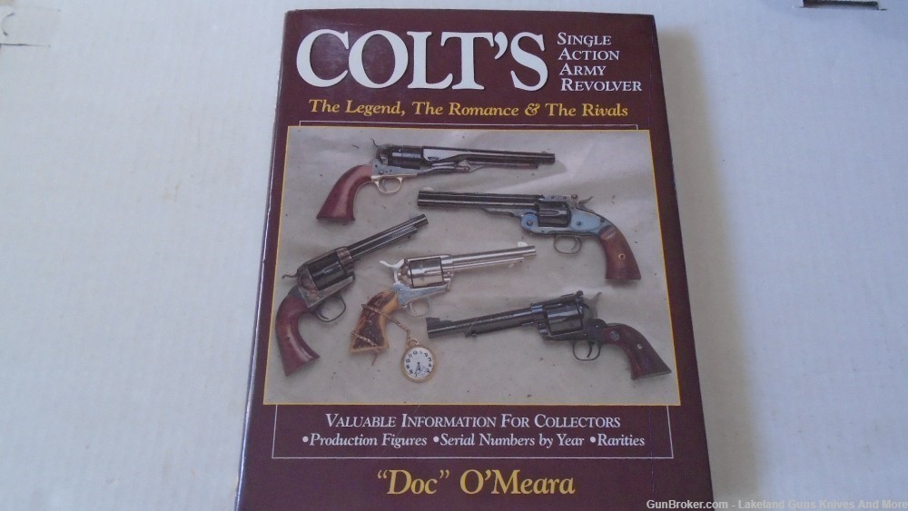 Colt's Single Action Army Revolver The Legend Romance & The Rivals Book!-img-0