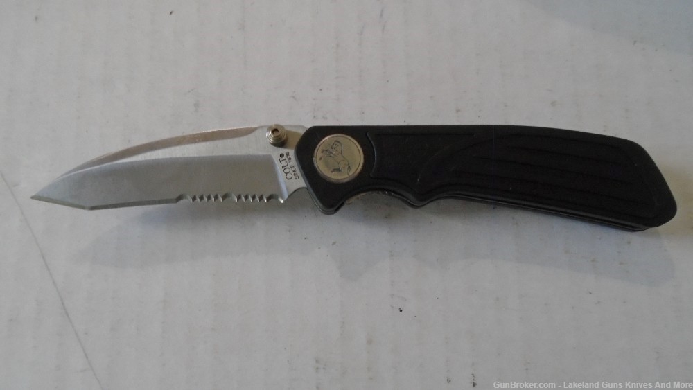 NIB Colt CT 43-S Pony Pocket Knife W/Stainless Unique Recurve Tanto Blade-img-16