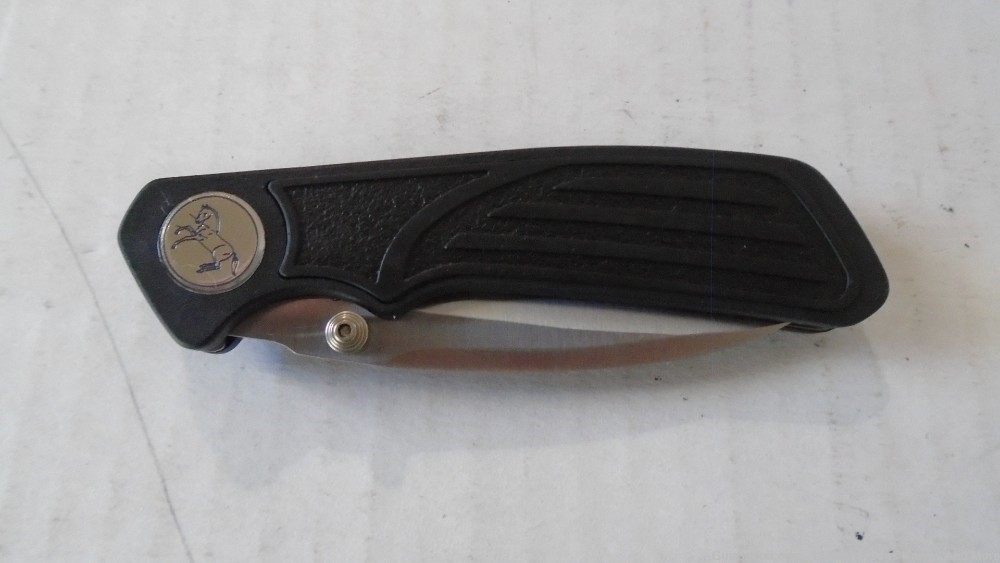 NIB Colt CT 43-S Pony Pocket Knife W/Stainless Unique Recurve Tanto Blade-img-14