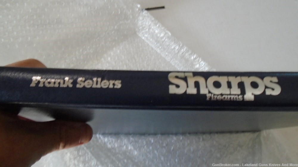 Sharps Firearms Hardcover 1988 35 Year Old Edition by Frank M Sellers Book-img-1