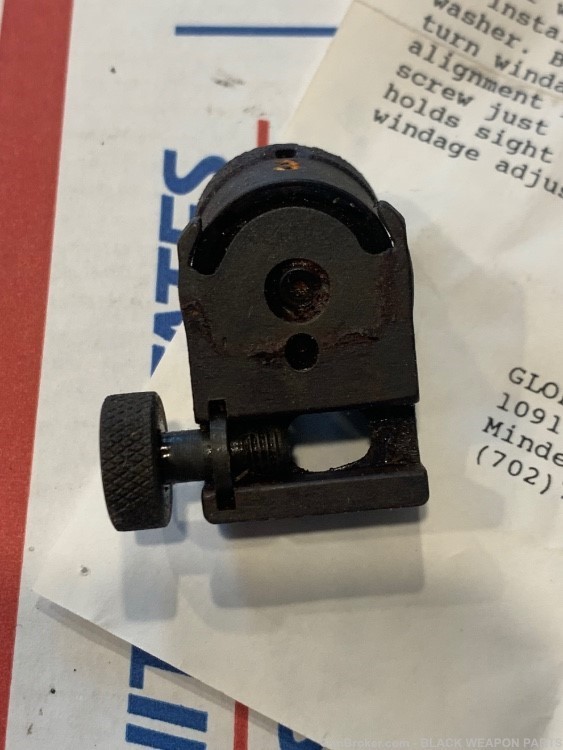 Early hk style rear sight quick windage adjustment screw 91 / g3  /  mp5 -img-2