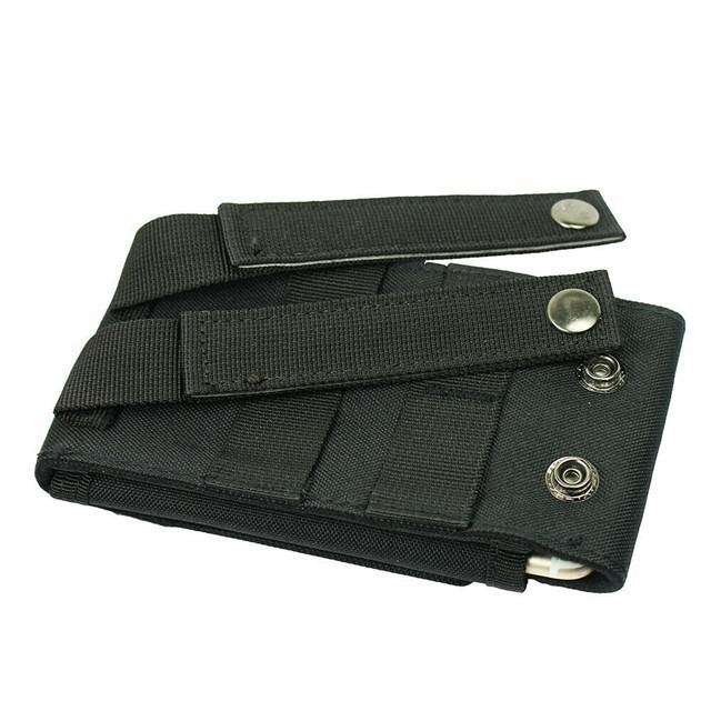 SP Tactical (BLK) MOLLE Bag Hook Loop Belt Pouch-img-2