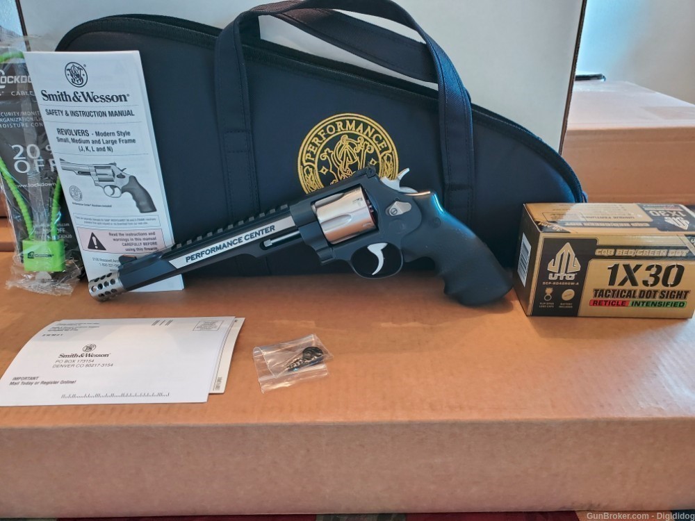  NEW SMITH & WESSON 629 PERFORMANCE CENTER  HUNTER 44 MAG 6 SHOTS-img-5