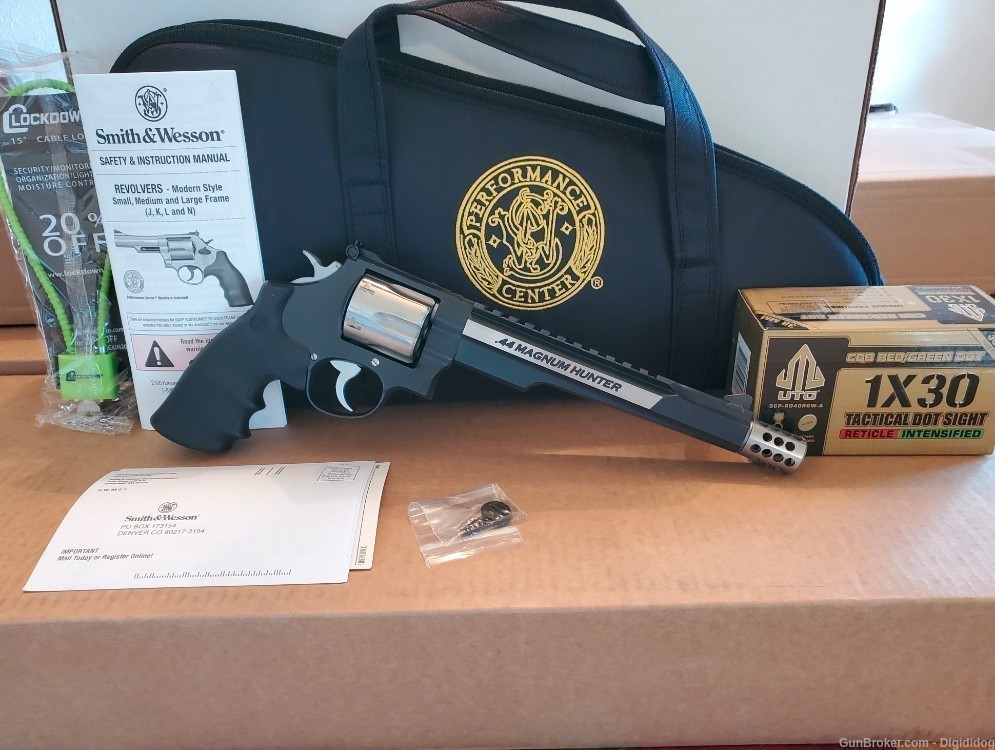  NEW SMITH & WESSON 629 PERFORMANCE CENTER  HUNTER 44 MAG 6 SHOTS-img-0