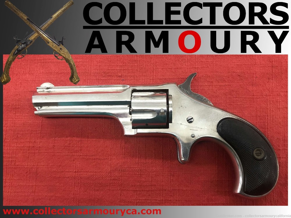 Superb Remington Smoot New Model Revolver .30 RF-img-0