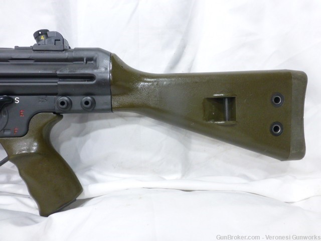 NIB PTR GI 100 308 Rifle 18" 20 rd Black/ OD Green Iron Sights PTR100-img-5