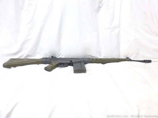 NIB PTR GI 100 308 Rifle 18" 20 rd Black/ OD Green Iron Sights PTR100-img-9