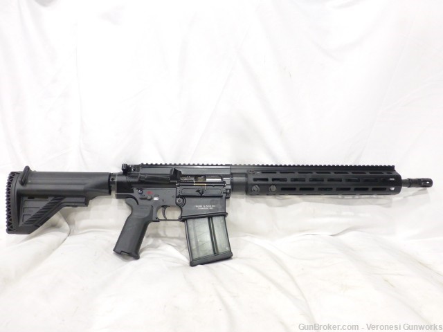 NIB H&K MR762 Rifle 16.5" MLOK Recoil Pad 1 Magazine Soft Case-img-1