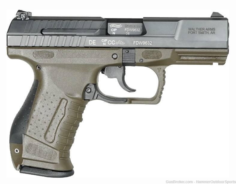 WALTHER P99 AS FINAL EDITION 9MM 4'' 15-RD SEMI-AUTO PISTOL-img-2