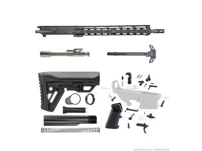 16" 5.56 AR15 Cobra Complete Kit minus lower Build AR-15 Kit 16 223 