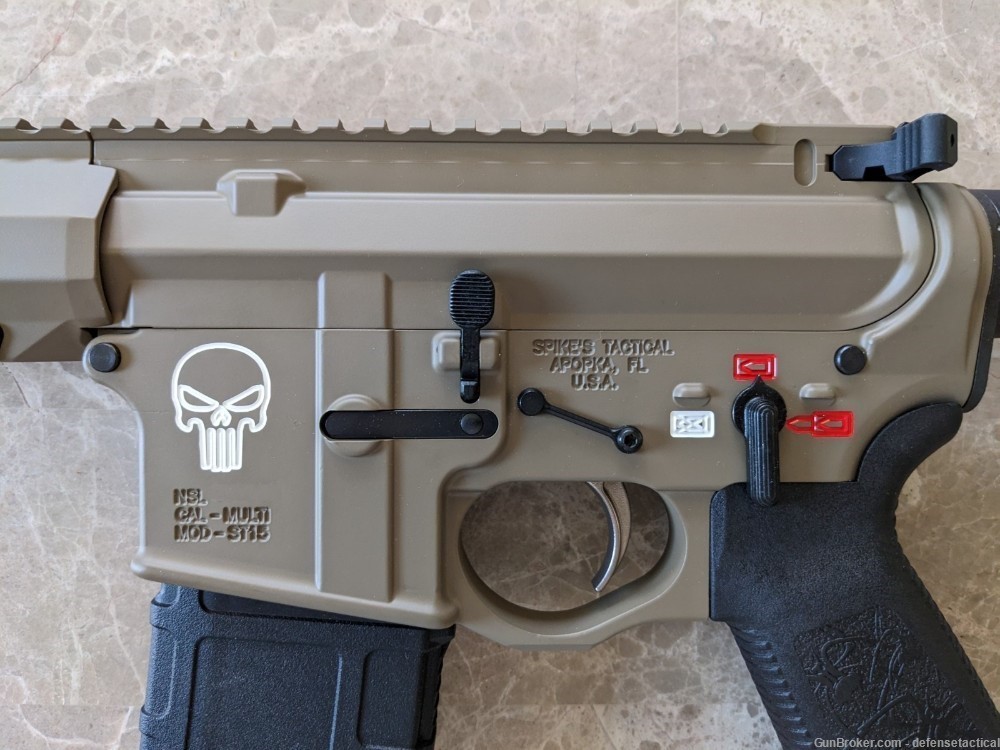 Spike's Tactical Themed AR-15 Pistol 300 AAC Blackout-img-1