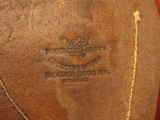 Moose Brand Vintage Leather Holster Bauer Bros. Studded Star-img-3