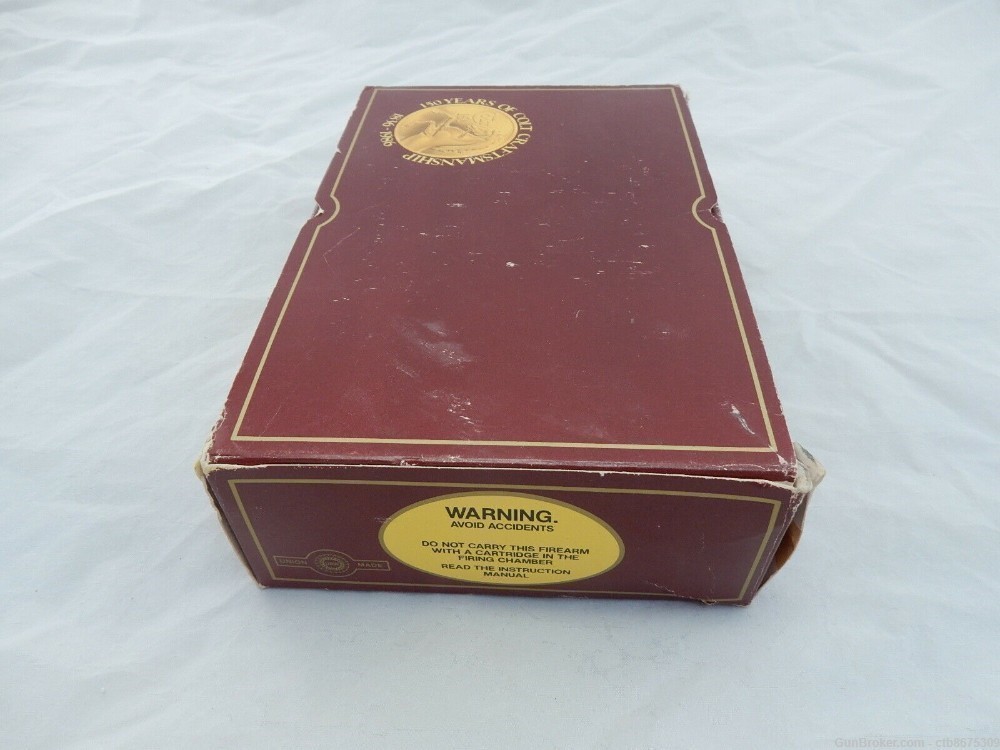 Colt Government .380 Original Box & Foam Insert-img-3
