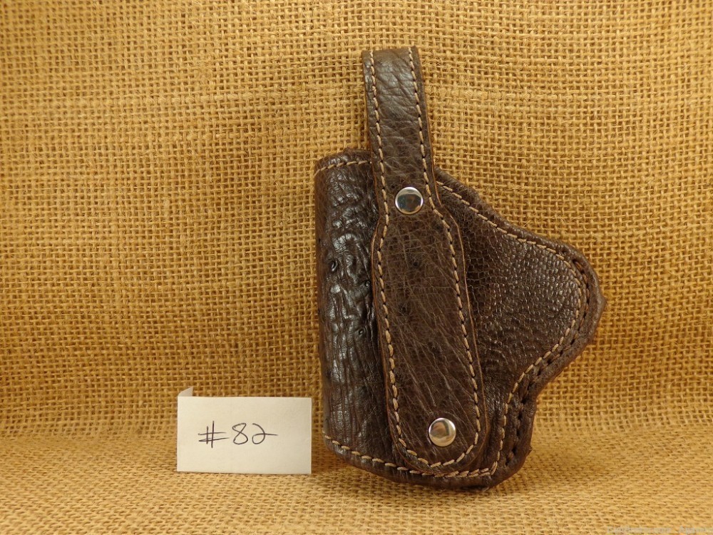 1911 Holster Exotic Ostrich Leather-img-1