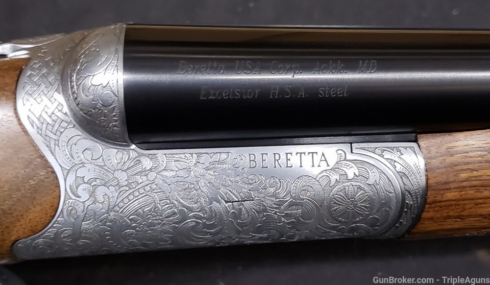 Beretta 486 Parallelo 20ga 28in barrels pistol grip beavertail J486PK8-img-13