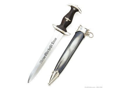 German WWII Reproduction M33 SS Service Dagger - High Quality