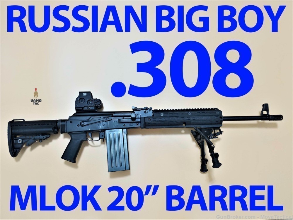Russian AK .308 7.62x51, MoLot VEPR, MLok ALG Trigger, Russian -AK Rifle-img-0