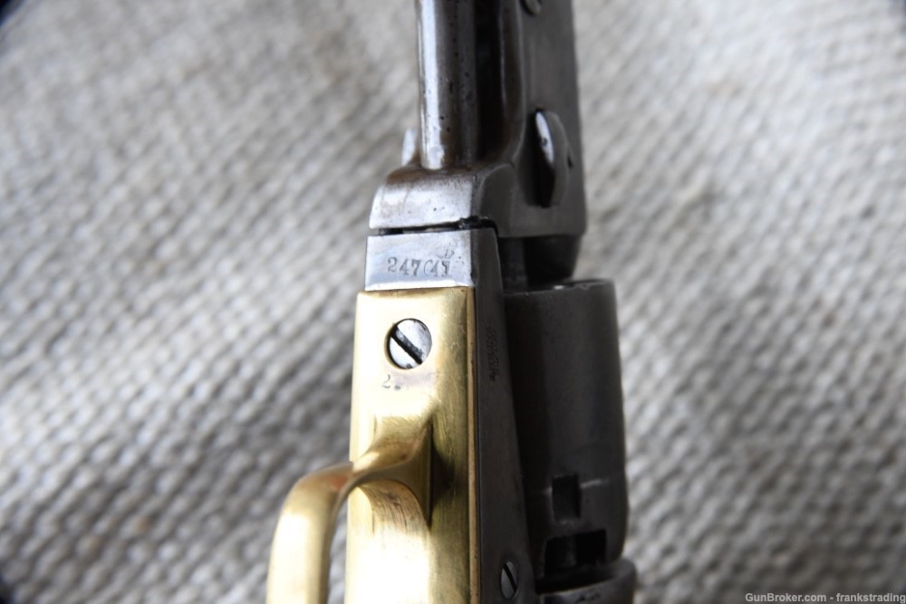 Colt 1849 pocket revolver 31 caliber Made in middle of Civil War 1863-img-10
