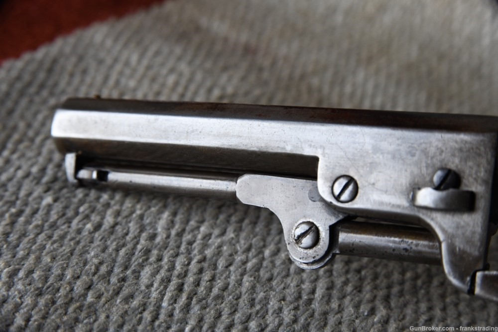 Colt 1849 pocket revolver 31 caliber Made in middle of Civil War 1863-img-6