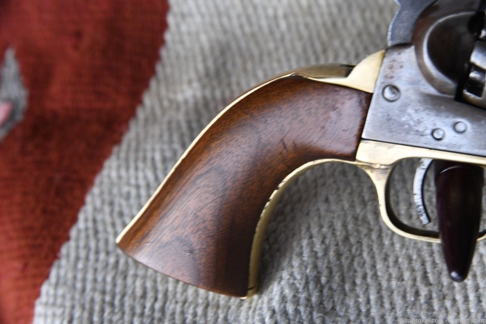 Colt 1849 pocket revolver 31 caliber Made in middle of Civil War 1863-img-12