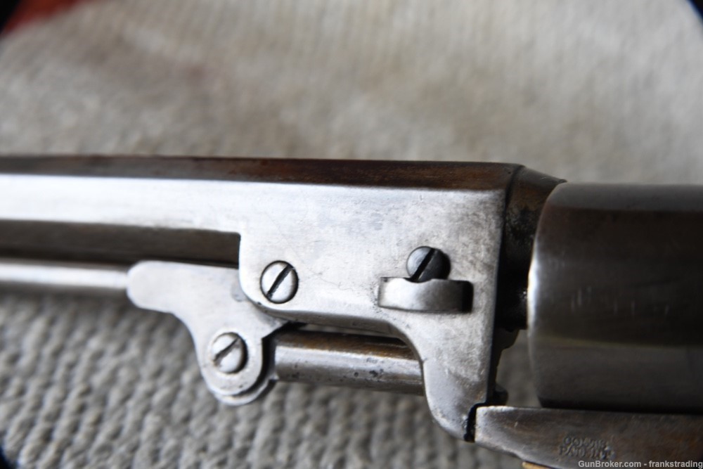 Colt 1849 pocket revolver 31 caliber Made in middle of Civil War 1863-img-5