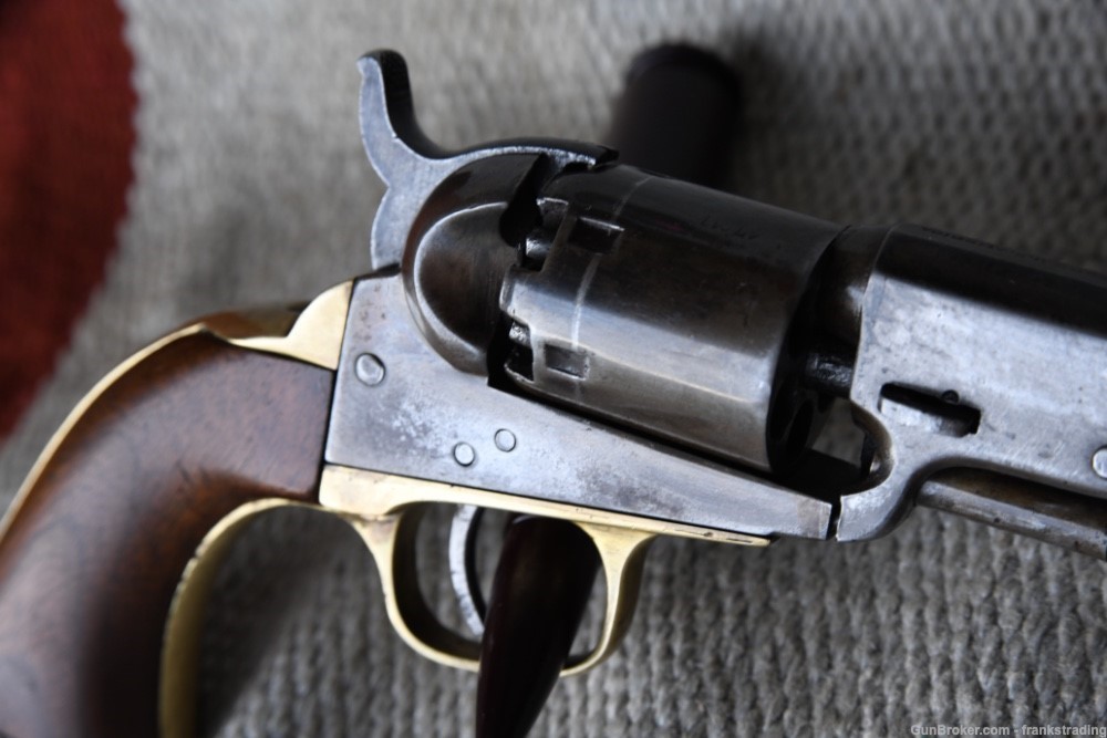 Colt 1849 pocket revolver 31 caliber Made in middle of Civil War 1863-img-13