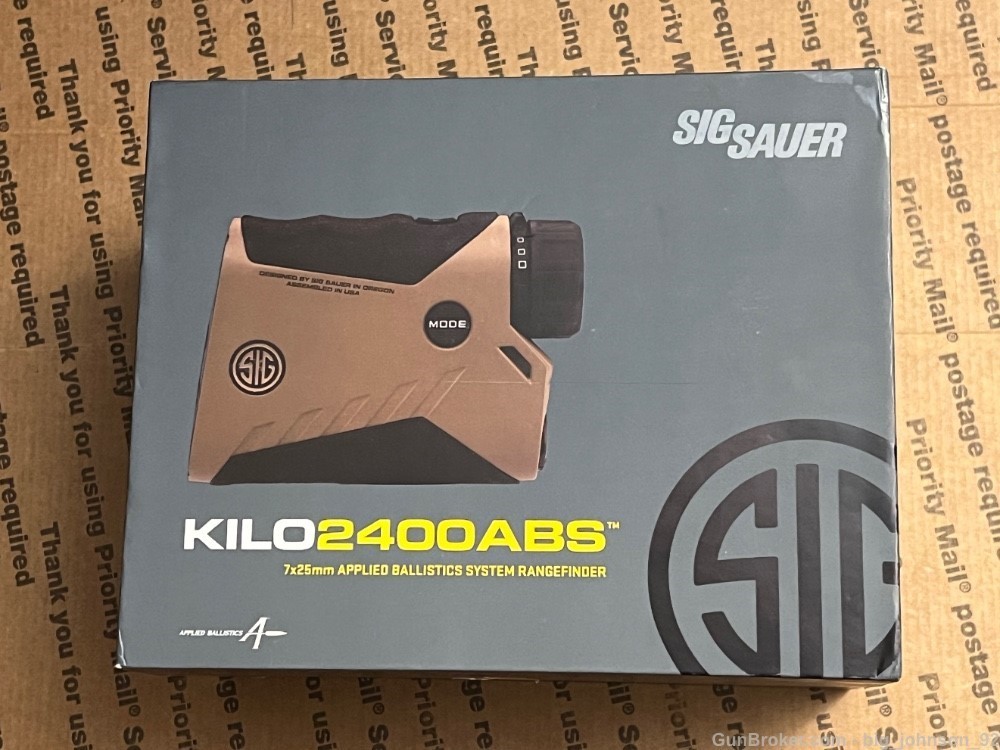 Sig Sauer KILO2400 ABS Digital Ballistic Laser Rangefinder New-img-0