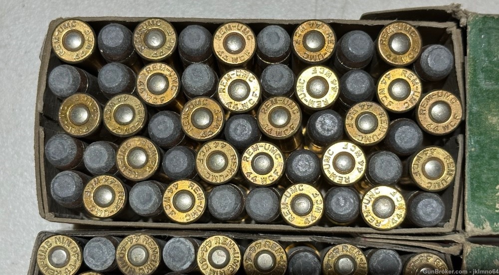 150 rounds of Remington 44-40 Winchester 44 WCF 200gr SP brass cased ammo-img-14