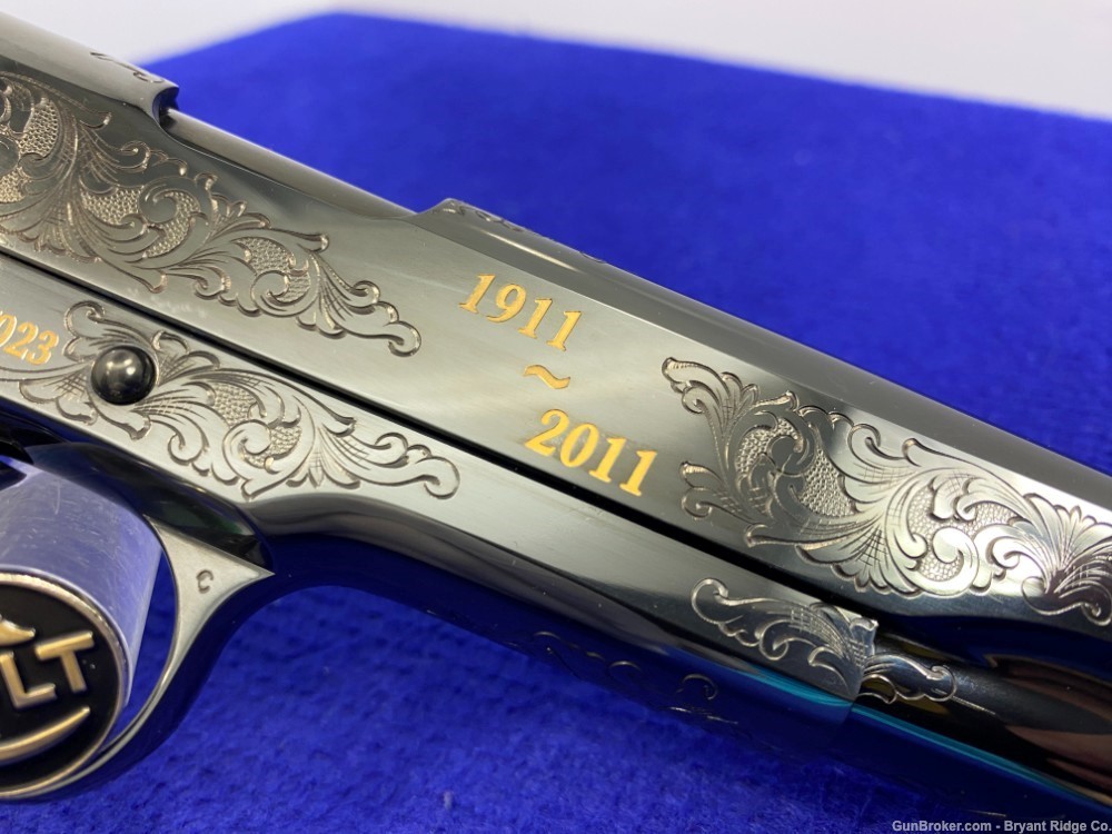 2011 Colt 1911 100th Anniversary 45acp *4 OF 100 CUSTOM SHOP PRODUCTION*-img-115