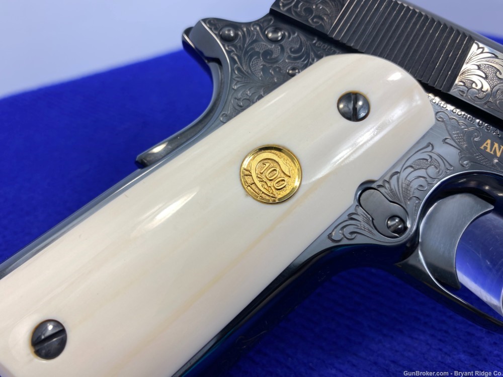 2011 Colt 1911 100th Anniversary 45acp *4 OF 100 CUSTOM SHOP PRODUCTION*-img-105