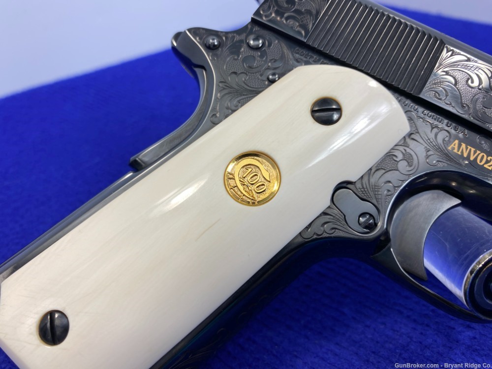 2011 Colt 1911 100th Anniversary 45acp *4 OF 100 CUSTOM SHOP PRODUCTION*-img-47