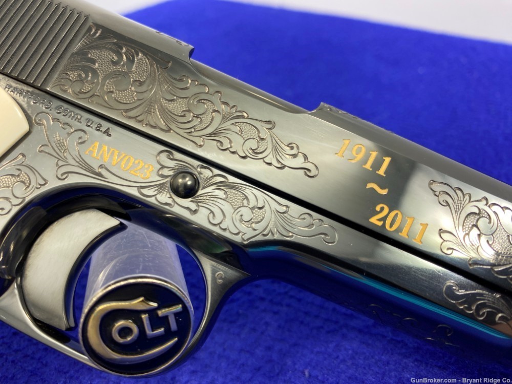 2011 Colt 1911 100th Anniversary 45acp *4 OF 100 CUSTOM SHOP PRODUCTION*-img-114