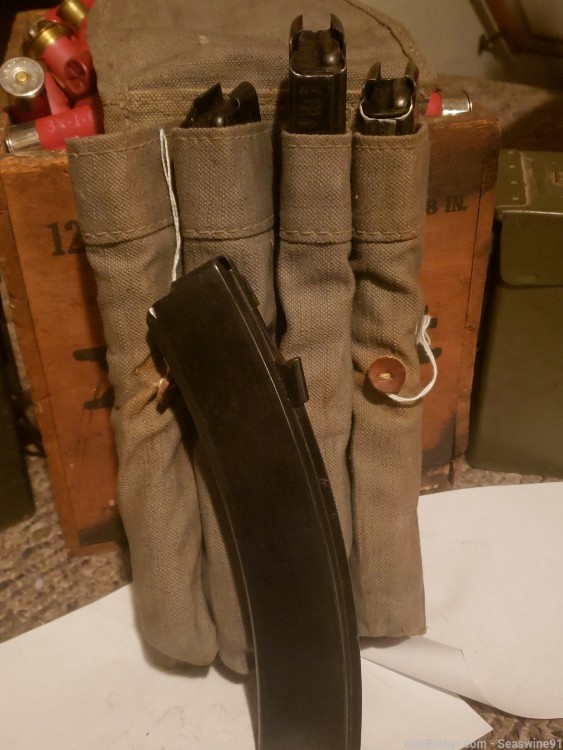 4 original PPS-43 Mags PPS-43C Magazine 7.62X25 Tokarev 35 Round in pouch-img-0
