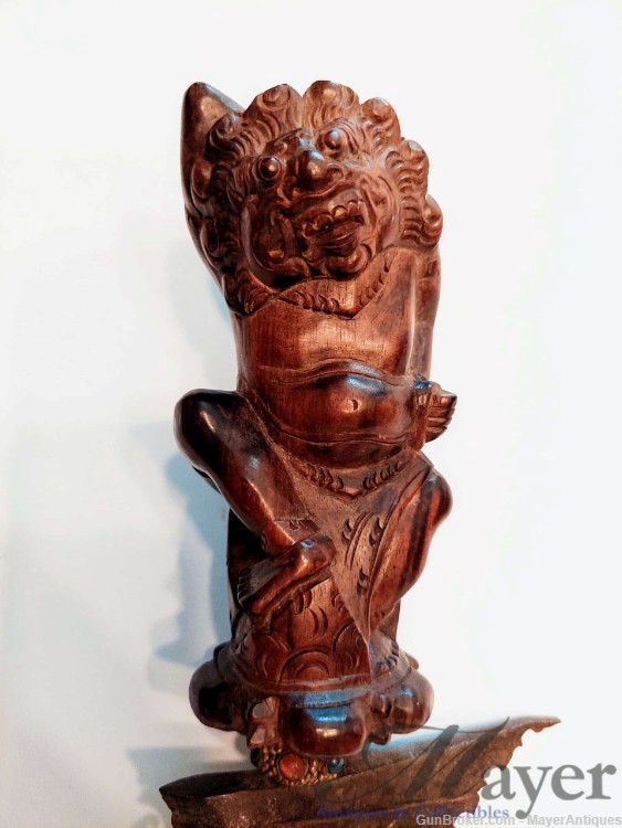 Indonesian Kris Dagger Wooden Masterpiece-img-7