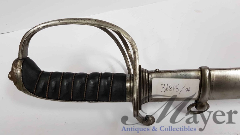 British Royal Artillery Officer 1821 Pattern Sword In Rare Condition-img-2