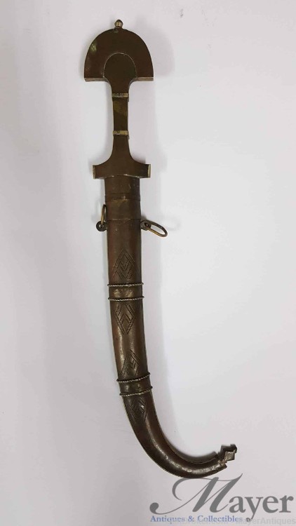 Authentic Moroccan Jambiya Koummya Dagger-img-6