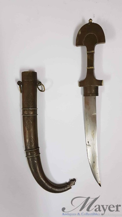 Authentic Moroccan Jambiya Koummya Dagger-img-2